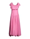 Forte Forte Forte_forte Woman Maxi Dress Pink Size 1 Silk In Pink