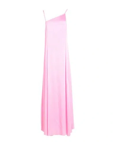 Forte Forte Forte_forte Woman Maxi Dress Pink Size 3 Acetate, Viscose