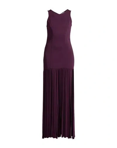 Forte Forte Forte_forte Woman Maxi Dress Plum Size 1 Viscose, Elastane In Purple