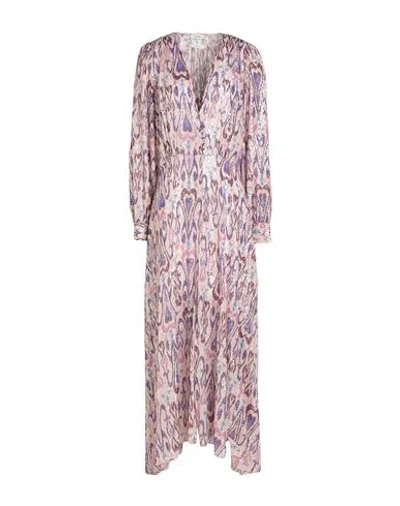 Forte Forte Forte_forte Woman Maxi Dress Purple Size 0 Silk, Polyester, Cupro