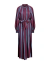 Forte Forte Forte_forte Woman Maxi Dress Purple Size 2 Lyocell, Silk In Purple