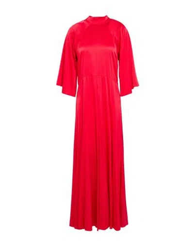 Forte Forte Forte_forte Woman Maxi Dress Red Size 3 Silk, Elastane