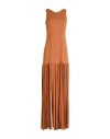 Forte Forte Forte_forte Woman Maxi Dress Rust Size 1 Viscose, Elastane In Brown