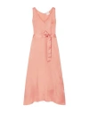 Forte Forte Forte_forte Woman Maxi Dress Salmon Pink Size 3 Cupro In Pink