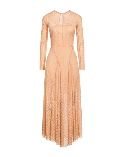 Forte Forte Forte_forte Woman Maxi Dress Sand Size 1 Polyamide, Elastane In Neutral