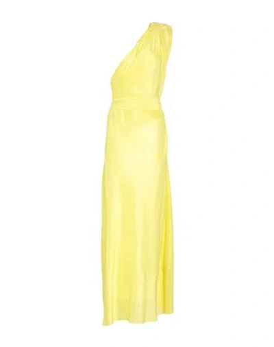 Forte Forte Forte_forte Woman Maxi Dress Yellow Size 1 Silk