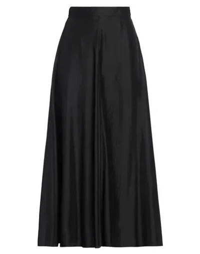 Forte Forte Forte_forte Woman Maxi Skirt Black Size 3 Silk