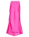Forte Forte Forte_forte Woman Maxi Skirt Fuchsia Size 2 Silk, Polyamide In Pink