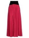 Forte Forte Forte_forte Woman Maxi Skirt Magenta Size 00 Silk In Purple