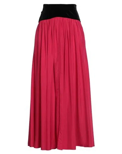 Forte Forte Forte_forte Woman Maxi Skirt Magenta Size 00 Silk In Purple