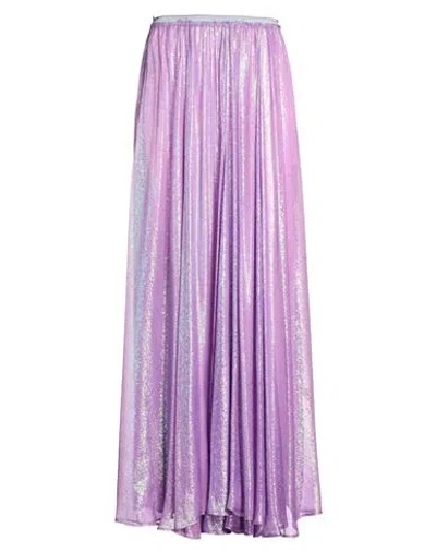 Forte Forte Forte_forte Woman Maxi Skirt Mauve Size 3 Cupro In Purple