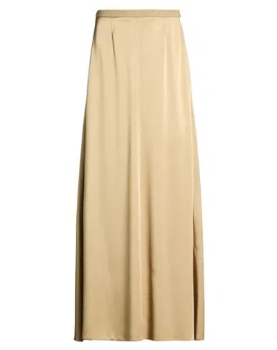 Forte Forte Forte_forte Woman Maxi Skirt Sand Size 2 Acetate, Viscose In Neutral