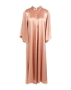 Forte Forte Forte_forte Woman Midi Dress Copper Size 1 Acetate, Viscose In Gold
