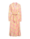 Forte Forte Forte_forte Woman Midi Dress Pink Size 3 Cotton