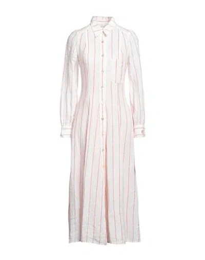 Forte Forte Forte_forte Woman Midi Dress Red Size 0 Linen, Cotton