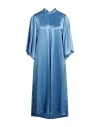 Forte Forte Forte_forte Woman Midi Dress Sky Blue Size 2 Acetate, Viscose