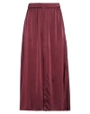 Forte Forte Forte_forte Woman Midi Skirt Chocolate Brown Size 3 Silk, Elastane