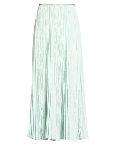 Forte Forte Forte_forte Woman Midi Skirt Light Green Size 0 Viscose, Polyester In Blue