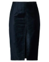 Forte Forte Forte_forte Woman Midi Skirt Midnight Blue Size 3 Cotton, Viscose, Elastane