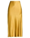 Forte Forte Forte_forte Woman Midi Skirt Mustard Size 2 Acetate, Viscose In Yellow