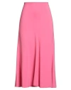 Forte Forte Forte_forte Woman Midi Skirt Pink Size 2 Viscose, Elastane In Pink