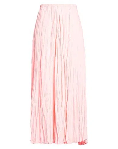 Forte Forte Forte_forte Woman Midi Skirt Pink Size 3 Polyester