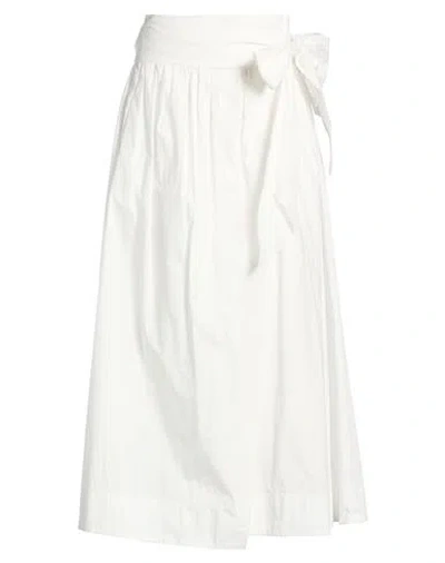 Forte Forte Forte_forte Woman Midi Skirt White Size 0 Cotton
