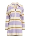 Forte Forte Forte_forte Woman Mini Dress Lilac Size 3 Cotton In Brown