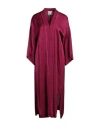 Forte Forte Forte_forte Woman Overcoat & Trench Coat Garnet Size 3 Viscose In Red