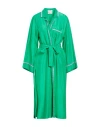 Forte Forte Forte_forte Woman Overcoat & Trench Coat Green Size 2 Silk In Green