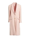 Forte Forte Forte_forte Woman Overcoat & Trench Coat Pink Size 3 Linen, Cotton, Polyester, Polyamide In Pink