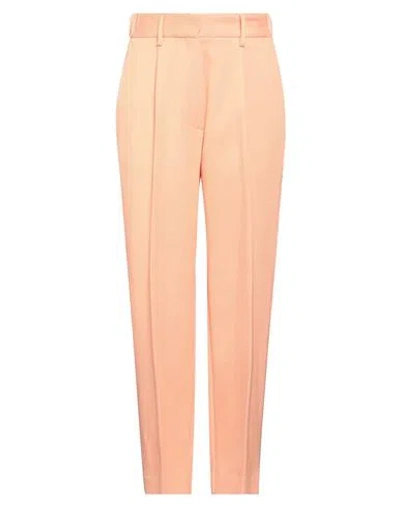 Forte Forte Forte_forte Woman Pants Apricot Size 2 Cotton, Virgin Wool In Pink