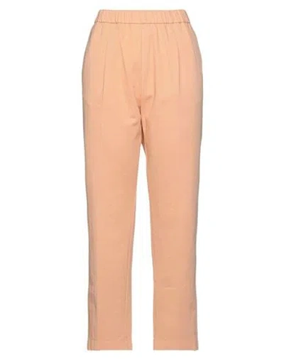 Forte Forte Forte_forte Woman Pants Apricot Size 3 Cotton In Orange