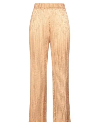 Forte Forte Forte_forte Woman Pants Apricot Size 3 Polyester In Brown