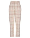 Forte Forte Forte_forte Woman Pants Beige Size 1 Linen, Cotton, Polyamide In Multi