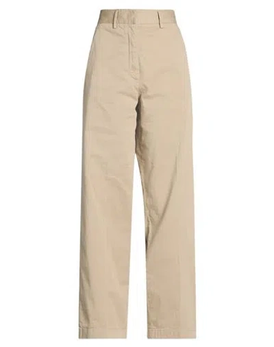 Forte Forte Forte_forte Woman Pants Beige Size 2 Cotton, Elastane In Neutral