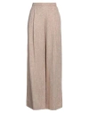Forte Forte Forte_forte Woman Pants Beige Size 2 Linen, Cotton, Polyester, Polyamide In Neutral