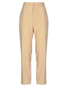 Forte Forte Forte_forte Woman Pants Beige Size 2 Polyester, Virgin Wool, Cotton In Brown