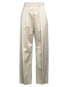 Forte Forte Forte_forte Woman Pants Beige Size 2 Viscose, Cotton In Gray
