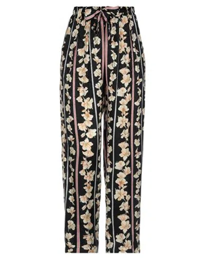 Forte Forte Forte_forte Woman Pants Black Size 0 Viscose, Silk In Brown