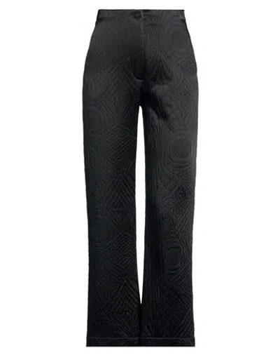 Forte Forte Forte_forte Woman Pants Black Size 00 Acetate, Polyamide, Cotton