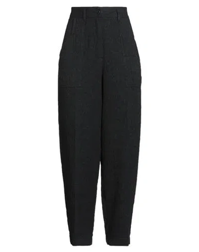 Forte Forte Forte_forte Woman Pants Black Size 1 Linen, Cotton, Acrylic