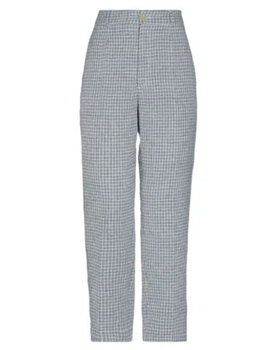 Forte Forte Forte_forte Woman Pants Blue Size 00 Linen, Cotton, Polyamide