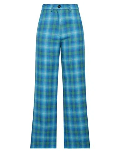 Forte Forte Forte_forte Woman Pants Blue Size 2 Virgin Wool, Acrylic