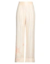 Forte Forte Forte_forte Woman Pants Blush Size 00 Silk In Neutral
