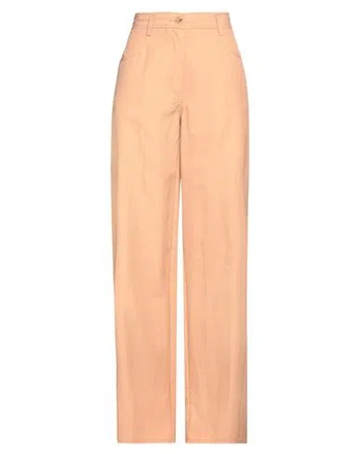 Forte Forte Forte_forte Woman Pants Blush Size 1 Viscose, Cotton, Polyamide In Orange