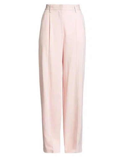 Forte Forte Forte_forte Woman Pants Blush Size 1 Viscose, Virgin Wool, Elastane In Pink