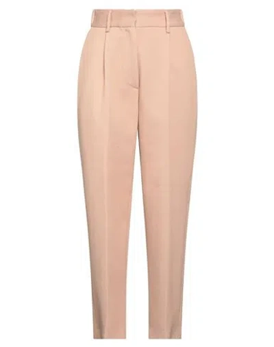 Forte Forte Forte_forte Woman Pants Blush Size 2 Cotton, Virgin Wool In Pink