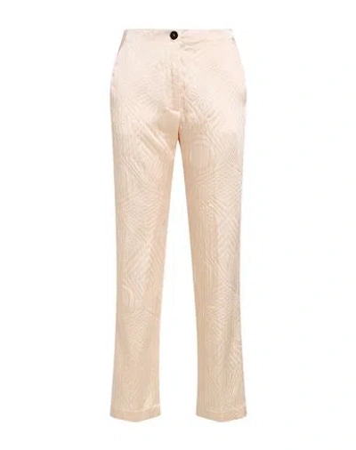 Forte Forte Forte_forte Woman Pants Blush Size 3 Acetate, Polyamide, Cotton In Pink
