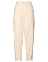 Forte Forte Forte_forte Woman Pants Beige Size 3 Cotton In Neutral